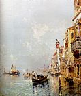 Canale della Giudecca by Franz Richard Unterberger